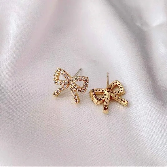 ⭐️Host Pick⭐️Kate Spade Gemstone Bowknot Earrings - Picture 5 of 9